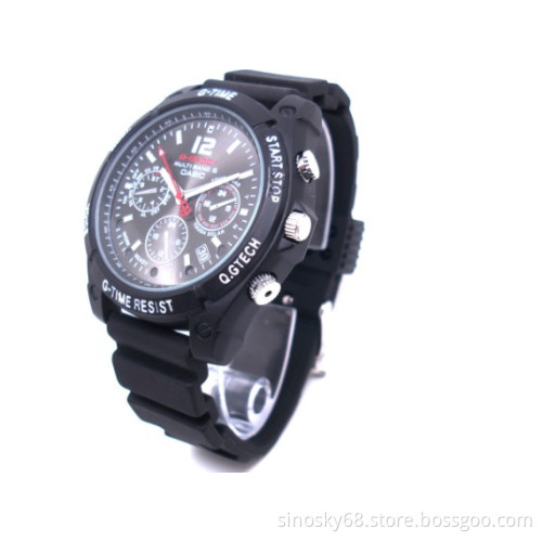 Mini Camera Watch 1080p Waterproof Micro 4LED for Night Vision Video Surveillance 4GB-16GB (QT-IR009)